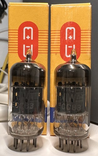 Philips miniwatt ecc83 12ax7 - philips,