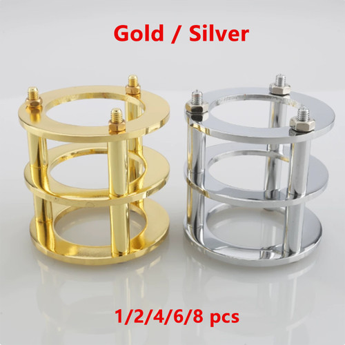 Gold oder verchromt kupfer - gold,