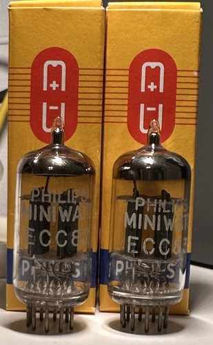 Philips miniwatt ecc83 12ax7 - philips,